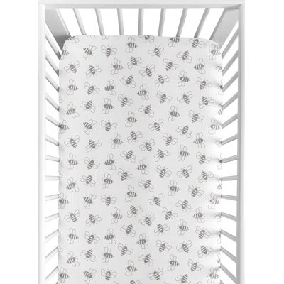 Bees Fitted Crib Sheet | Wayfair North America