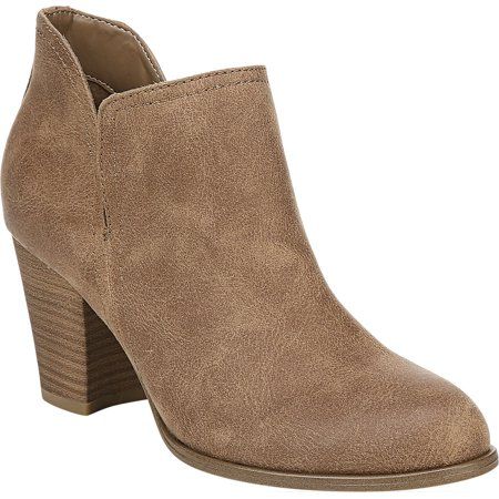 Women s Fergalicious Charley Ankle Bootie Sand Oiled Fabric 8.5 M | Walmart (US)