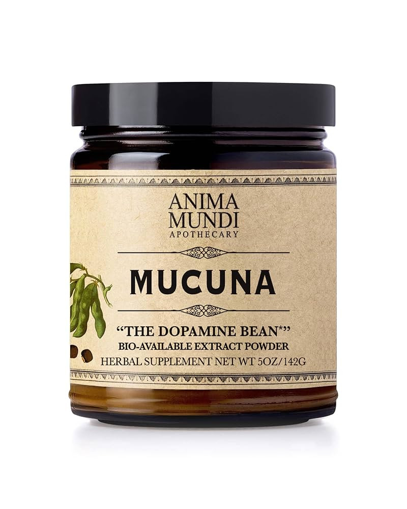Anima Mundi Apothecary Mucuna Powder - Adaptogenic Mood Support Supplement Powder - Mucuna Mood B... | Amazon (US)