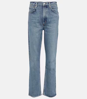 Stovepipe high-rise straight jeans | Mytheresa (US/CA)
