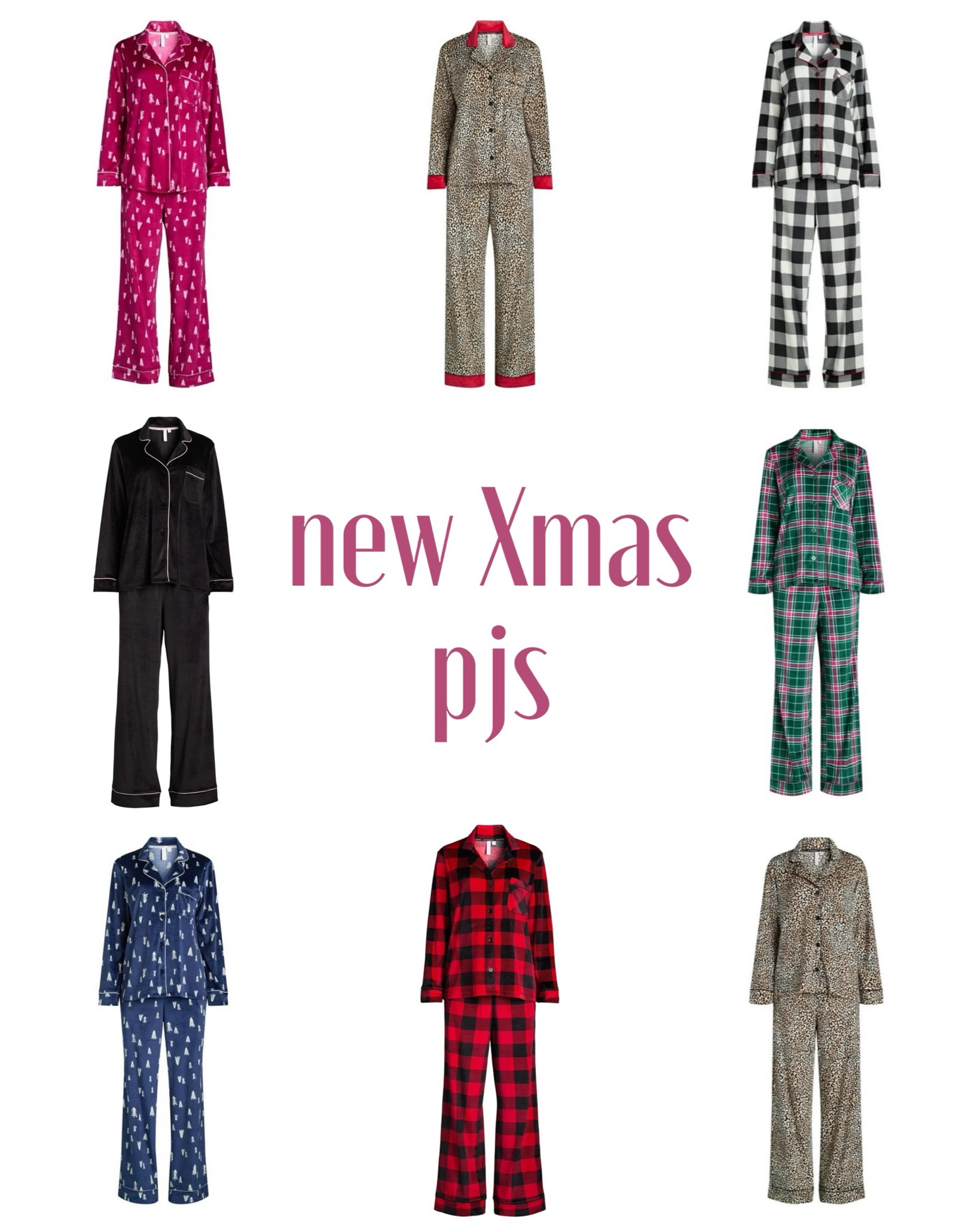 New Christmas pajamas! I size up to a large for more cozy fit