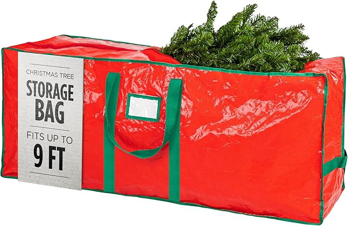 Christmas Tree Storage Bag - Stores 9 Foot Artificial Xmas Holiday Tree, Durable Waterproof Mater... | Amazon (US)