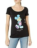 Disney Junior's Pastel Mickey JRS Tee, Black, L | Amazon (US)