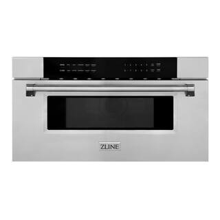 ZLINE Kitchen and Bath 30 in. 1000-Watt Built-In Microwave Drawer in Stainless Steel MWD-30 - The... | The Home Depot