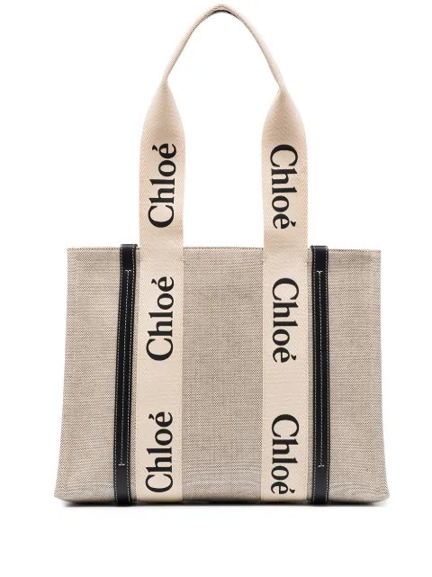 Woody canvas tote bag | Farfetch Global