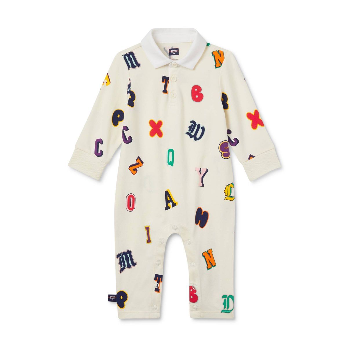 Baby Alphabet Print Collared One Piece - Rowing Blazers x Target | Target