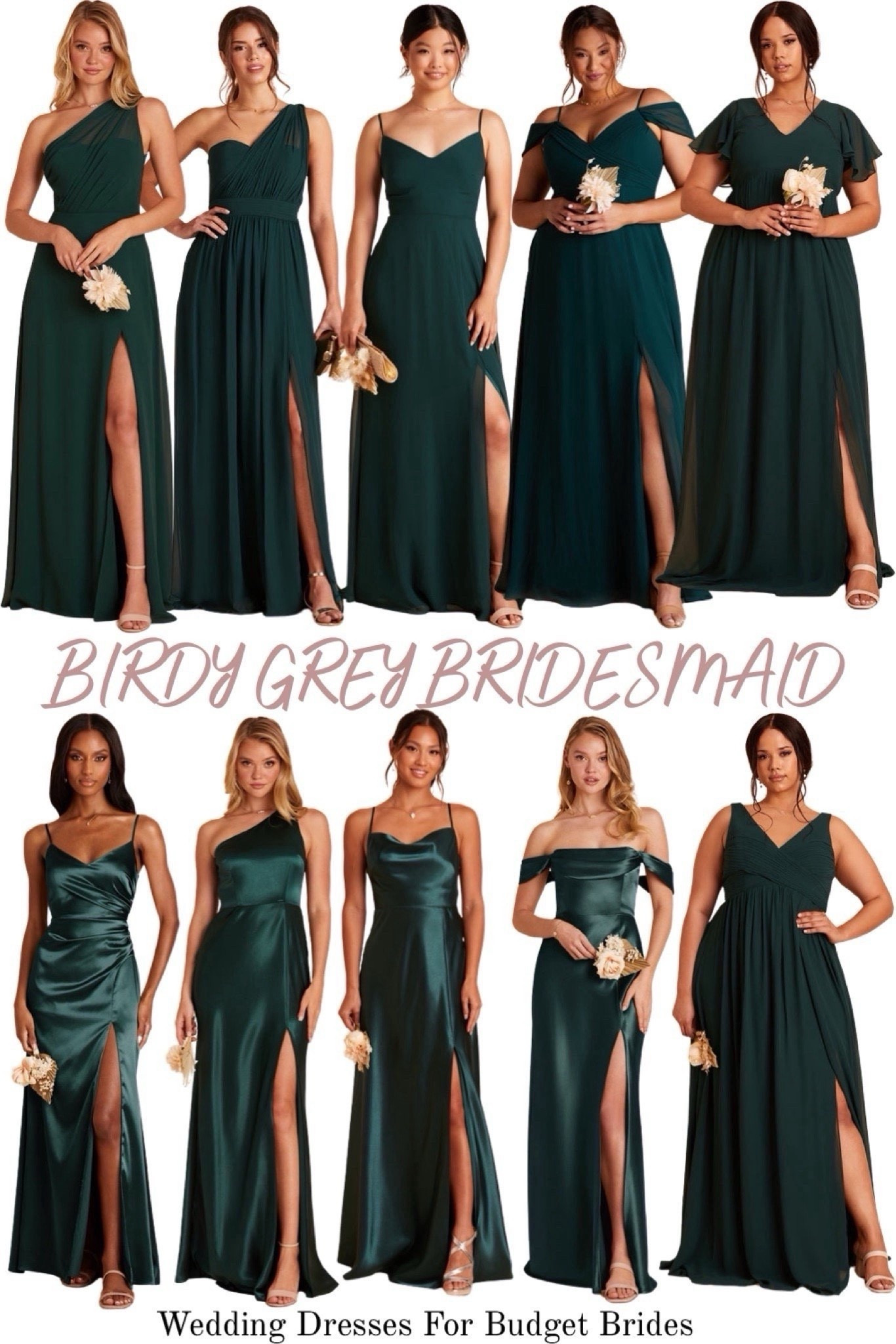Green Birdy Grey full length bridesmaid dresses.

Plus size dress. Spring wedding guest dress. Green wedding guest dress. Event dress. Spring dresses. Wedding guest gown. Long wedding guest dress. Formal gowns. Bridal party dress. Spring party dress. Wedding party dress. Full length party dress. Long event dress. Black tie dress. Formal wear. Maid of honor dress.

#LTKWedding #LTKSeasonal #LTKPlusSize