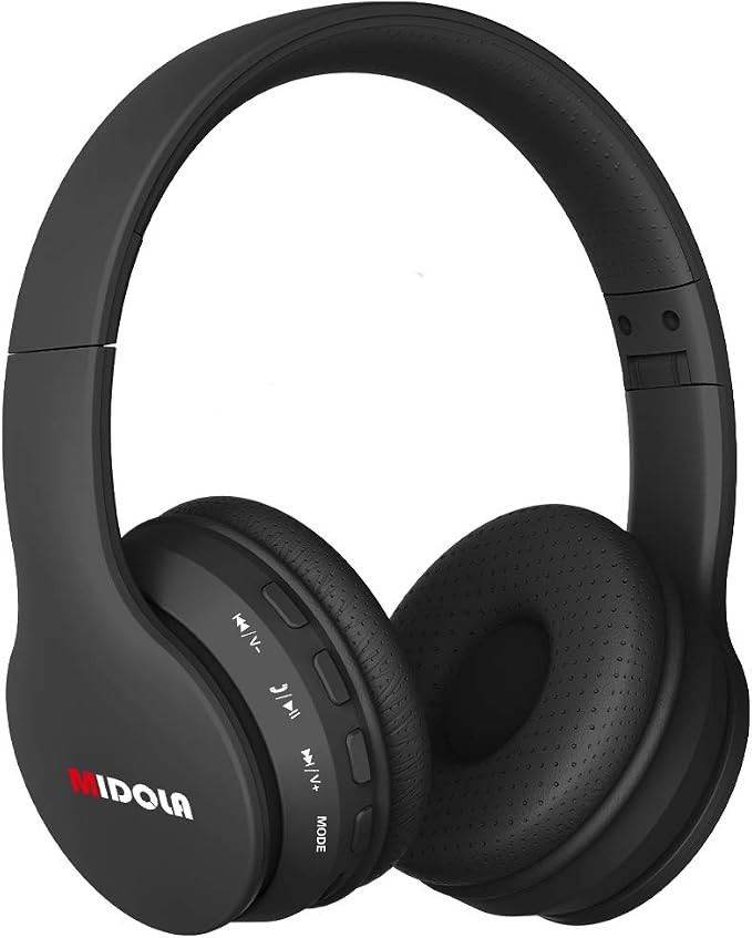 MIDOLA Headphones Bluetooth Wireless Kids Volume Limit 85dB /110dB Over Ear Foldable Noise Protec... | Amazon (US)