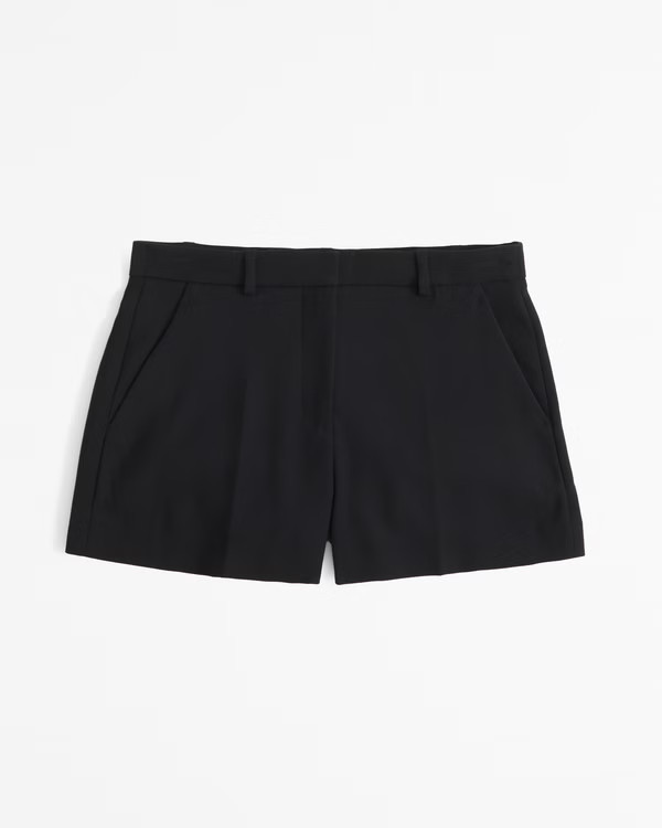 Mid Rise Tailored Short | Abercrombie & Fitch (US)