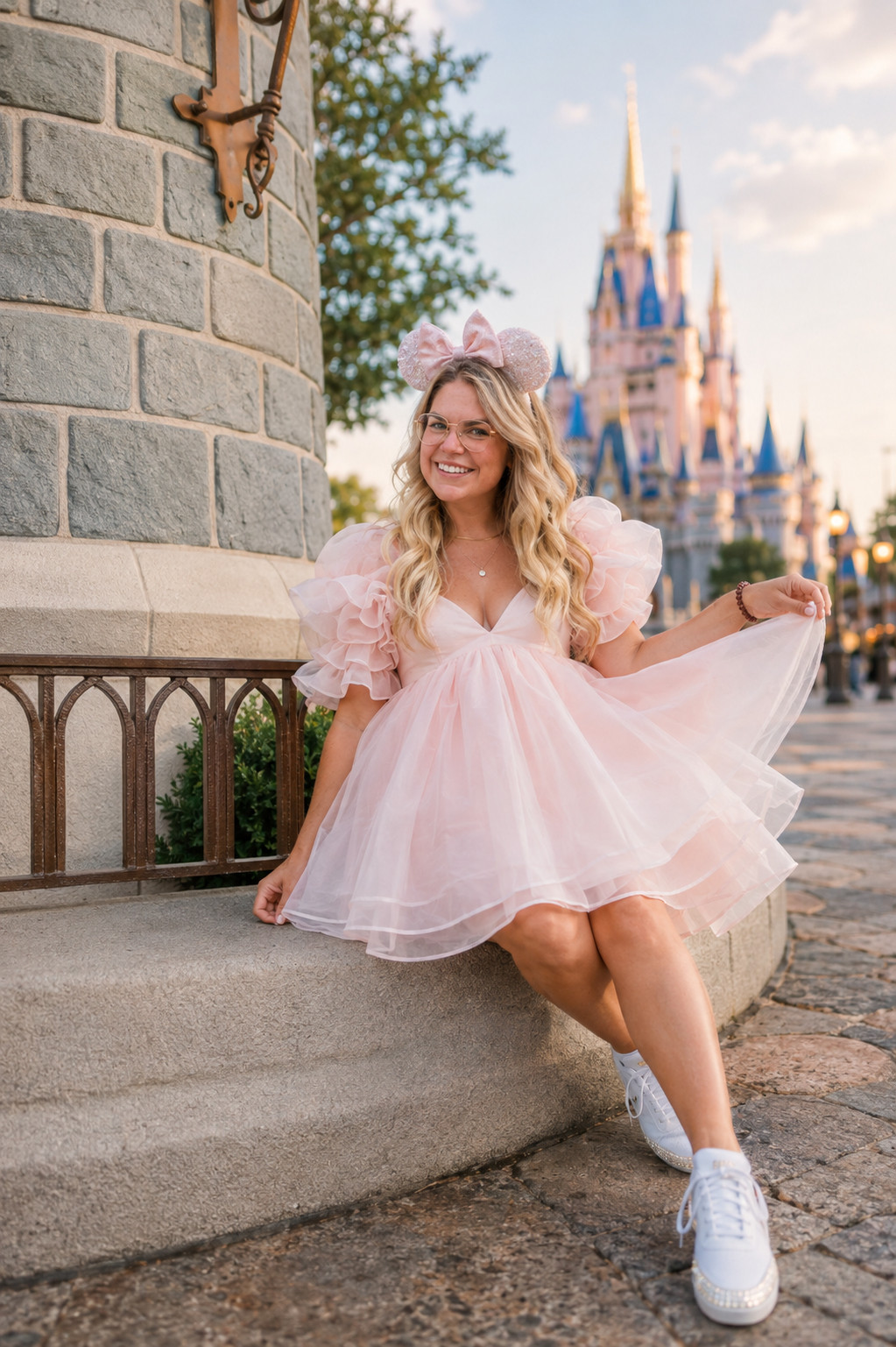 I'm loving this adorable Minnie Mouse-inspired outfit perfect for your next magical adventure! #DisneyStyle #PrincessVibes 

 #LTKdayinmylife #LTKootd #LTKWedding