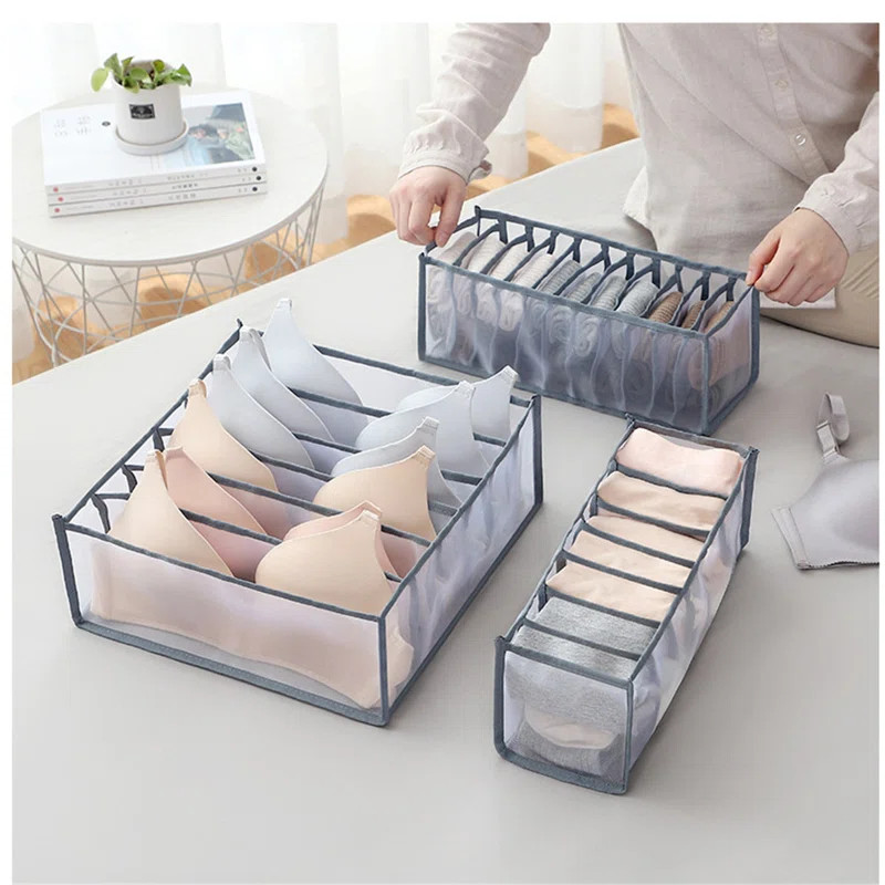 Ogallala 4.7" H x 12.6" W x 12.6" D Closet Drawer Organizer | Wayfair North America