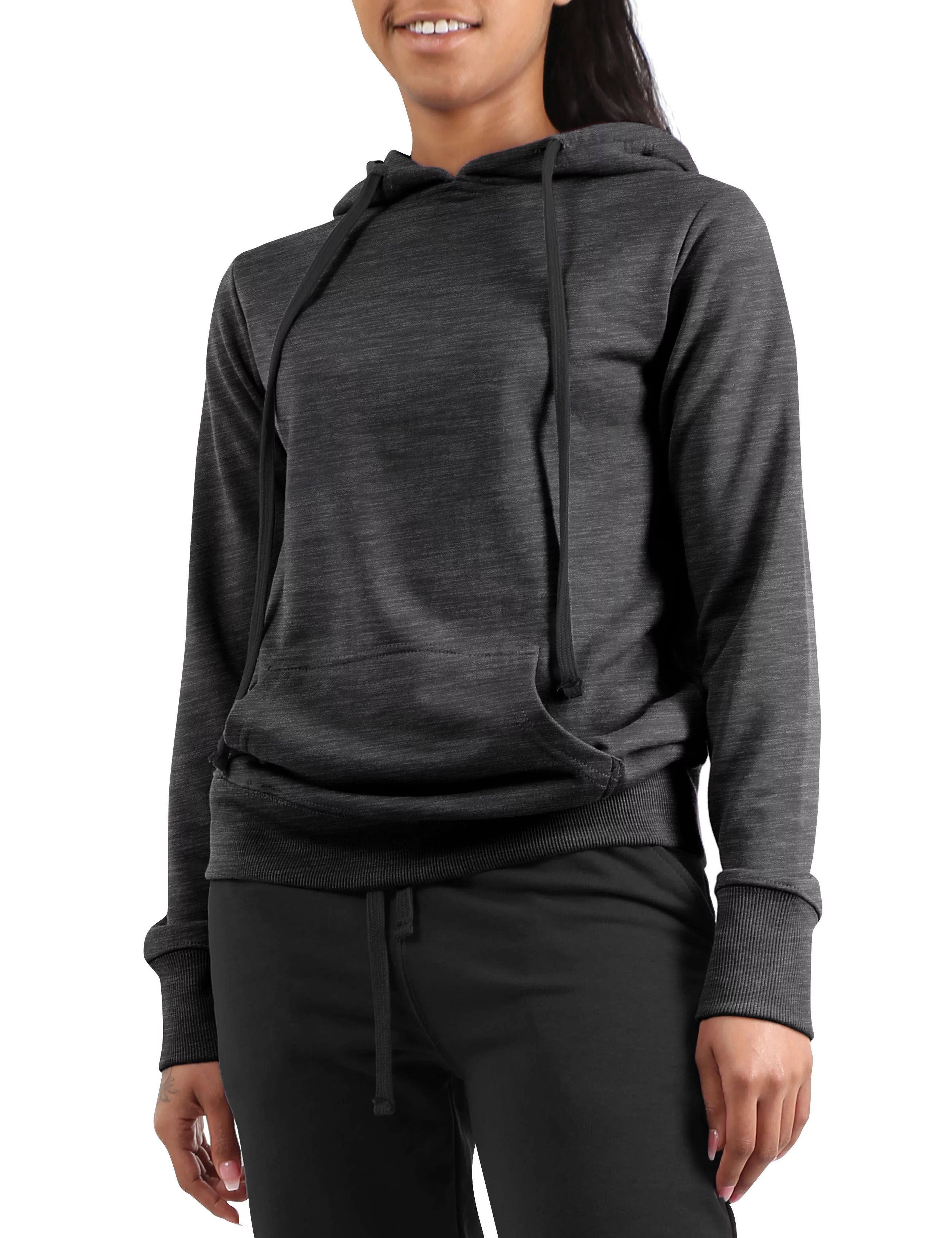Ma Croix Womens Premium French Terry Pullover Wrinkle Resistant Hoodie | Walmart (US)