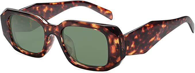 SOJOS Rectangle Sunglasses for Women Retro Fashion Sunglasses UV400 Protection Square Frame Eyewe... | Amazon (US)