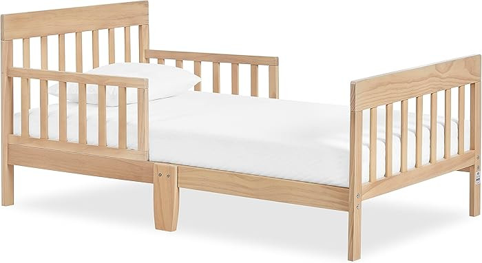 Dream On Me Finn Toddler Bed in Vintage White Oak, Greenguard Gold and JPMA Certified, Non-Toxic ... | Amazon (US)