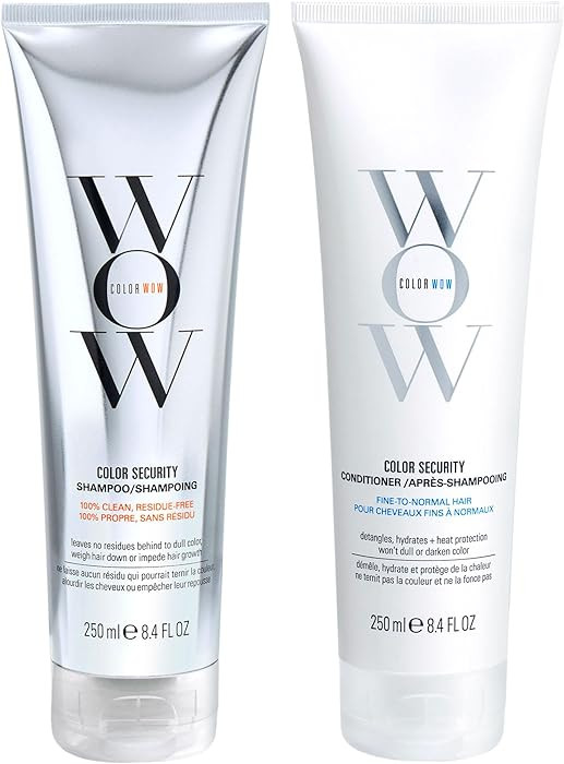 COLOR WOW Dream Clean Duo - 100% clean, sulfate-free COLOR SECURITY SHAMPOO and weightless COLOR ... | Amazon (US)