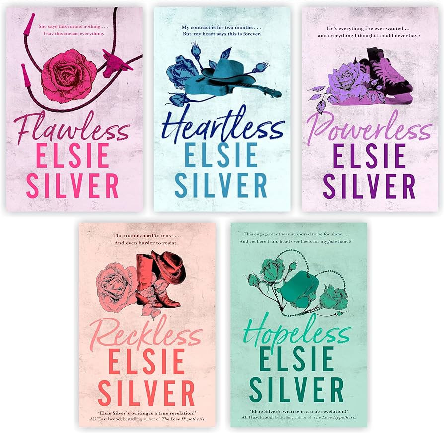 Chestnut Springs Series By Elsie Silver 5 Books collection set: Flawless,Heartless,Powerless and ... | Amazon (US)