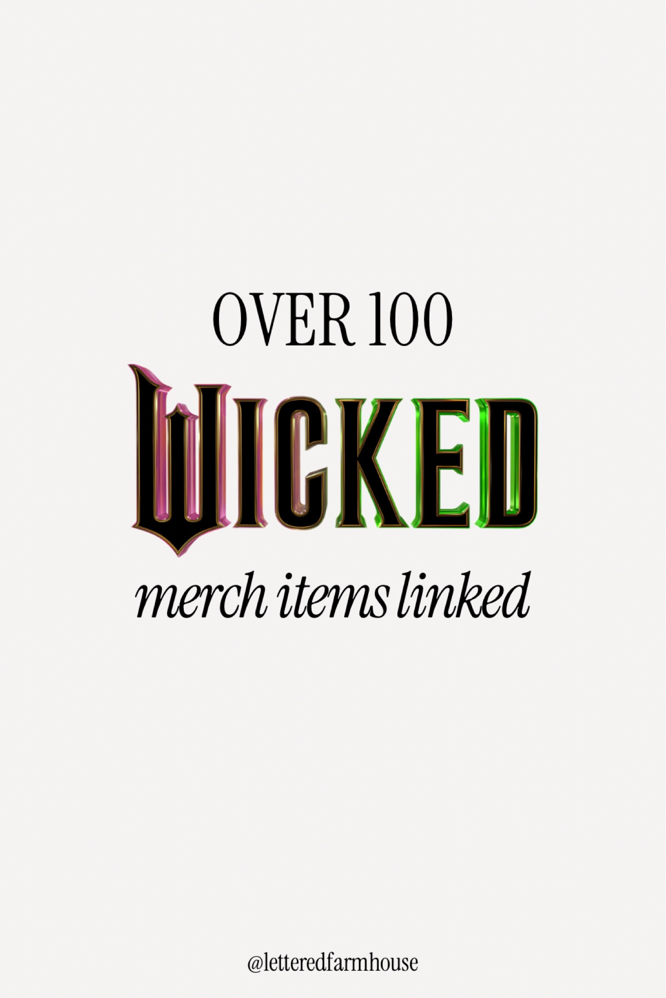 Calling all Wicked fans! All the merch you could ever want or need is linked! 

#LTKKids #LTKFindsUnder50 #LTKFamily