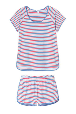 Pima Shorts Set in Sail | Lake Pajamas
