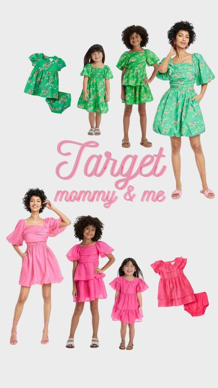 Mommy and me target matching dresses 

#LTKstyletip #LTKSeasonal #LTKfamily