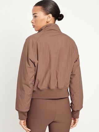 Water-Resistant Nylon Performance Zip Jacket for Women | Old Navy (US)