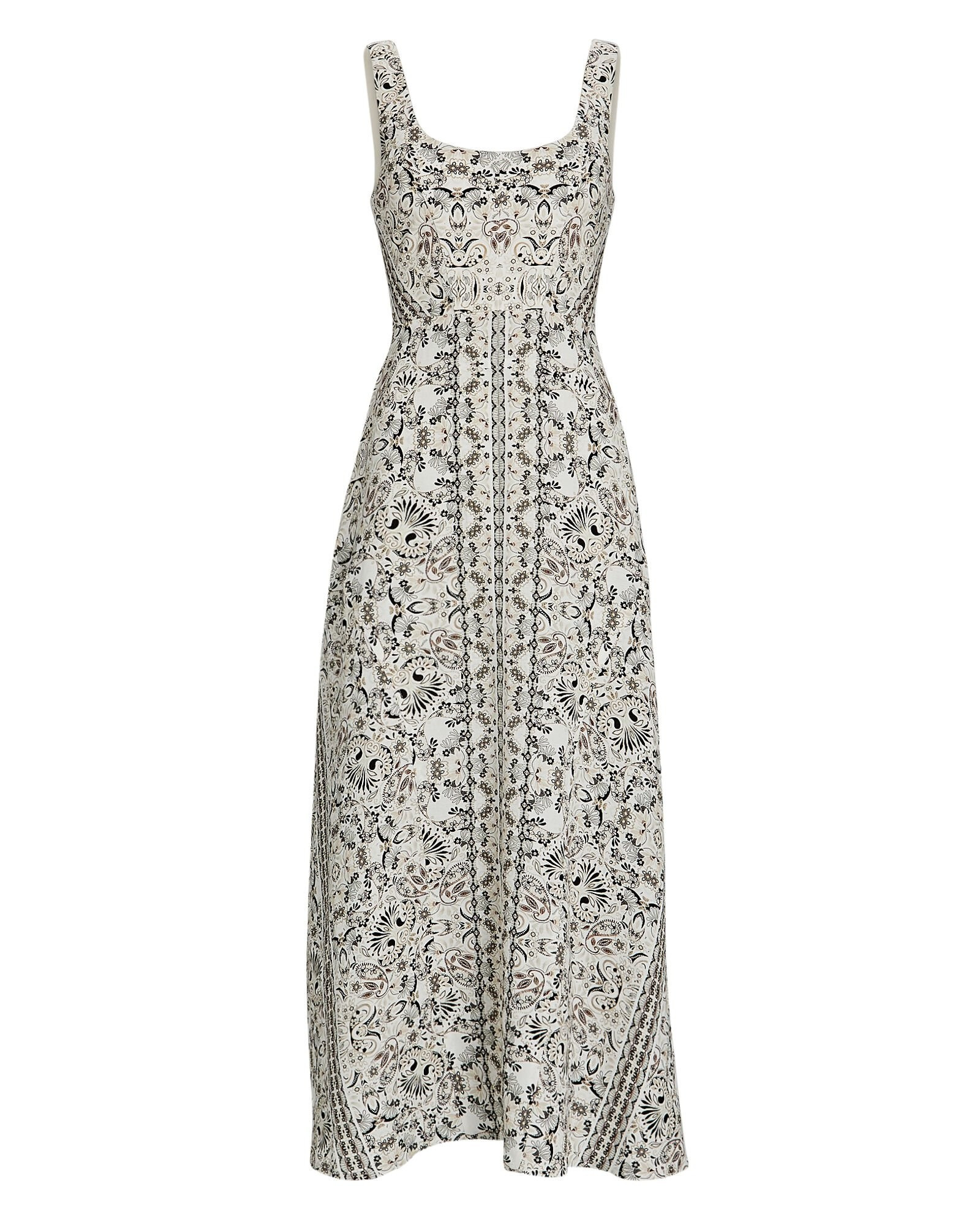 Robin Corset Printed Midi Dress | INTERMIX