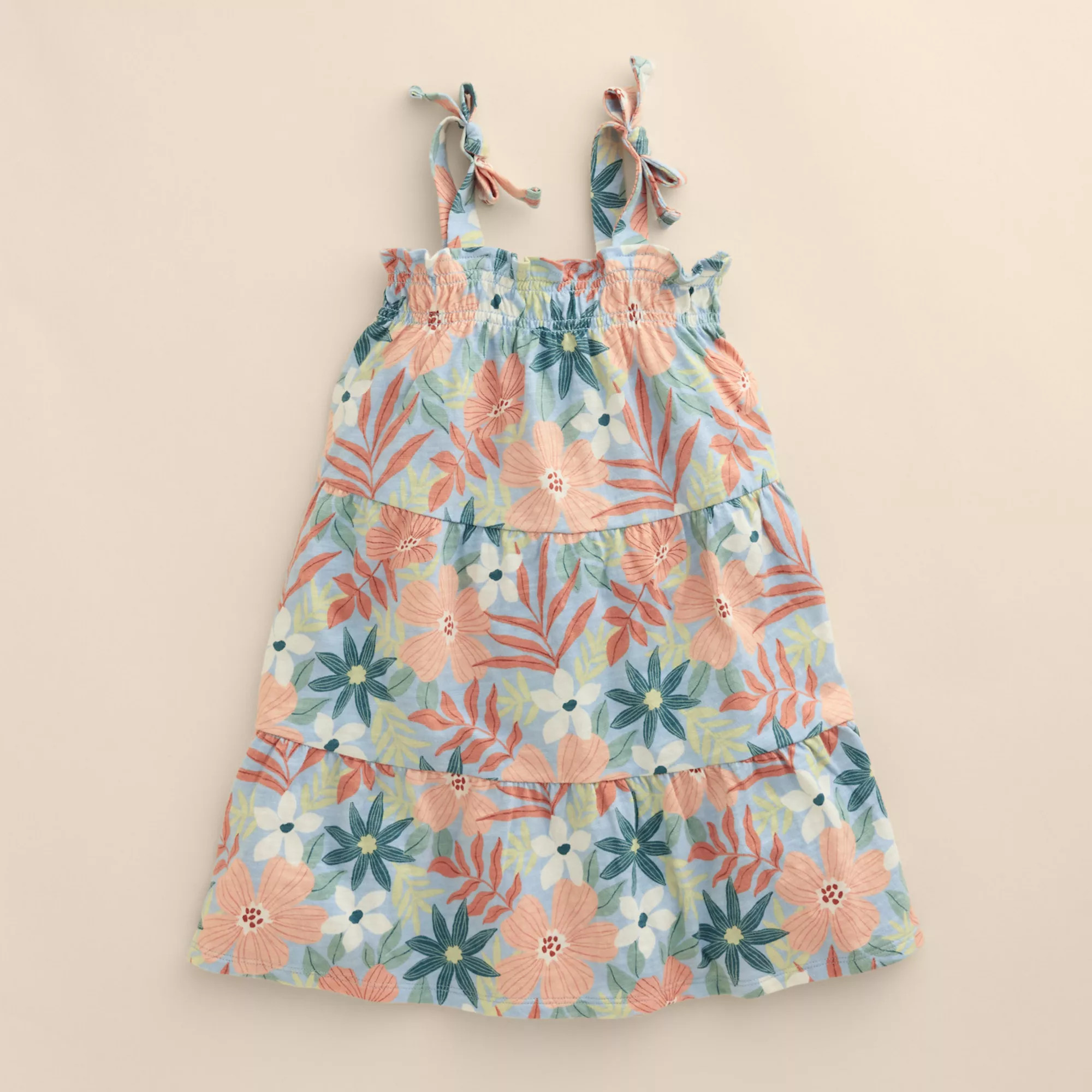 Baby & Toddler Girl Little Co. by Lauren Conrad Smocked Tiered Dress | Kohl's