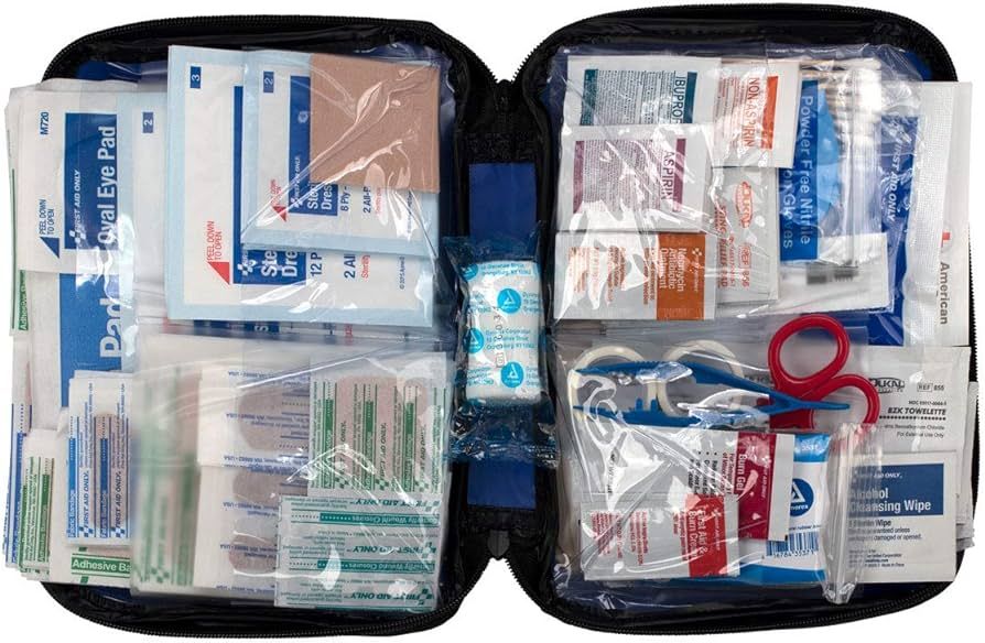 Amazon.com: First Aid Only 442 All-Purpose Emergency First Aid Kit for Home, Work, and Travel, 29... | Amazon (US)