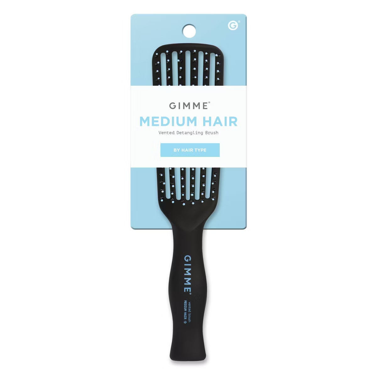 Gimme Beauty Detangling Medium Hair Brush - Black | Target