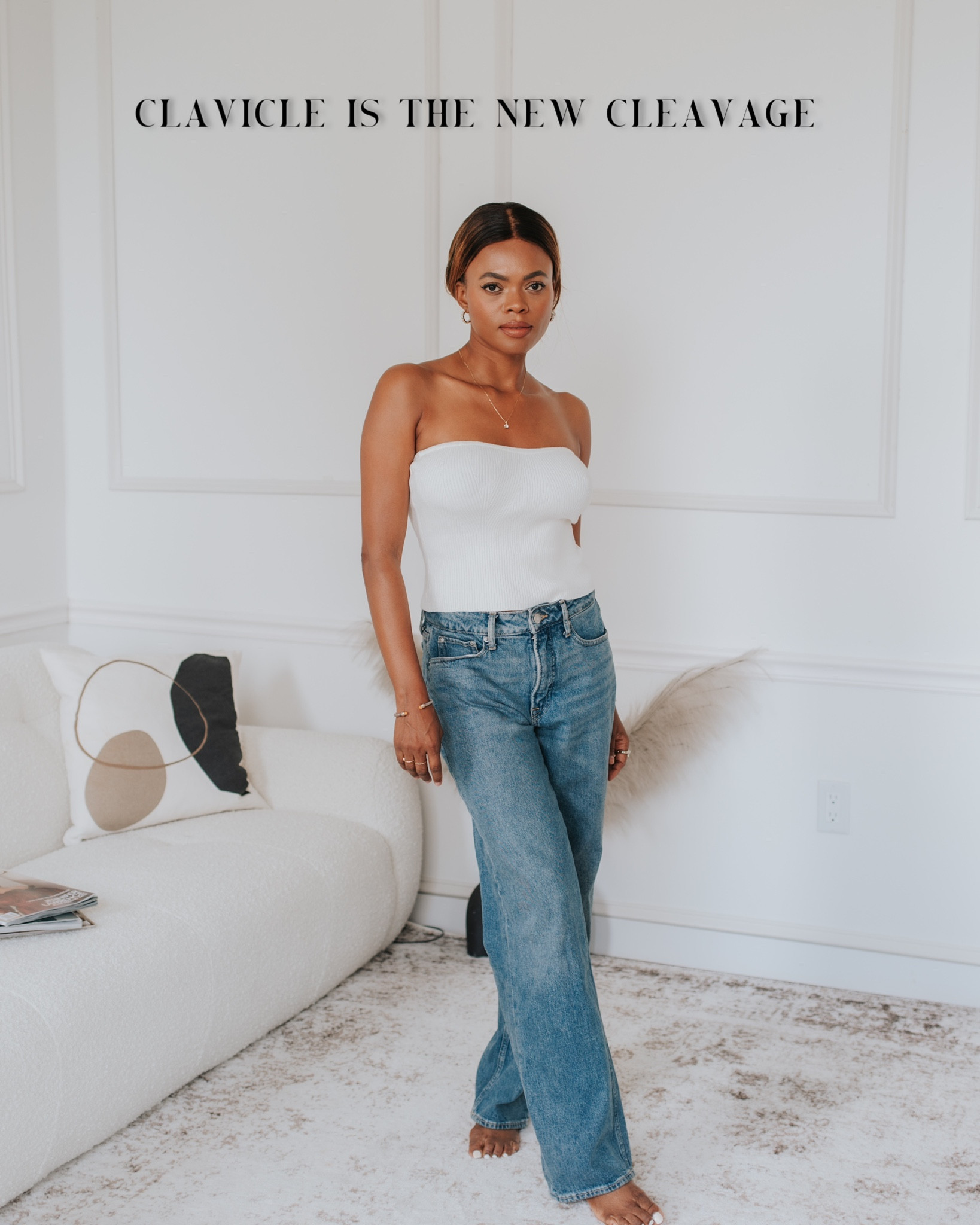 Show off your clavicle 

#LTKstyletip #LTKSeasonal