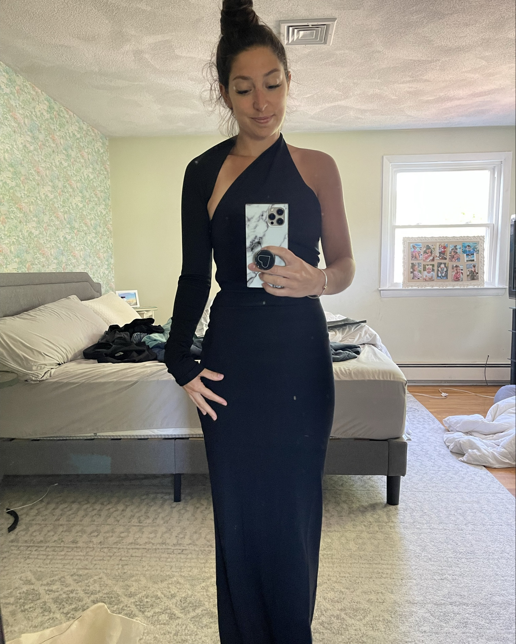 Perfect black tie wedding guest dress OR bridesmaid dress. I’m wearing a small. 

#LTKWedding