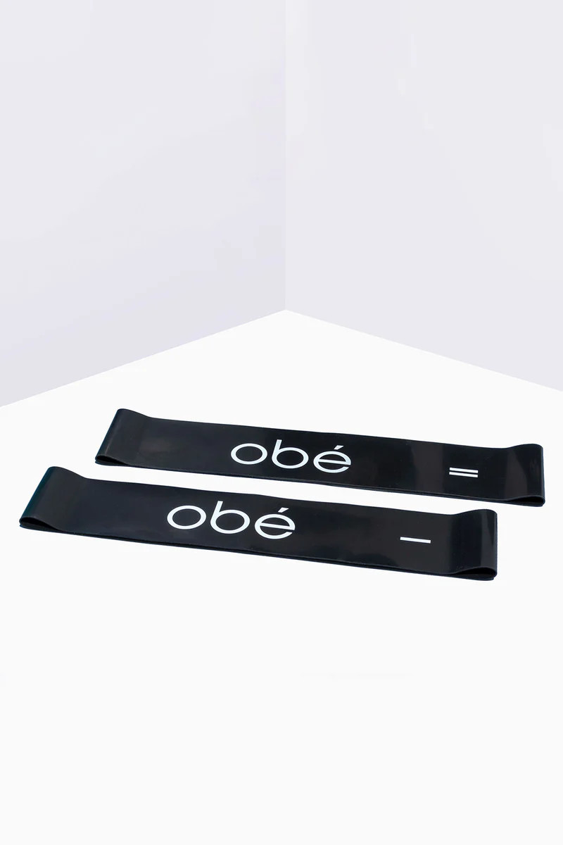 obé resistance loops, set of 2 | obé Fitness