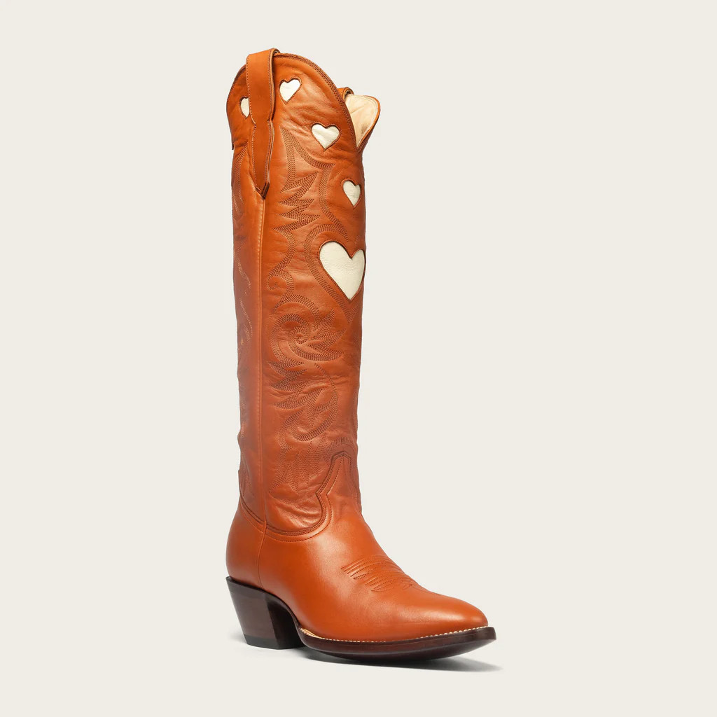 Latigo & Bone Heart Boot | CITY Boots