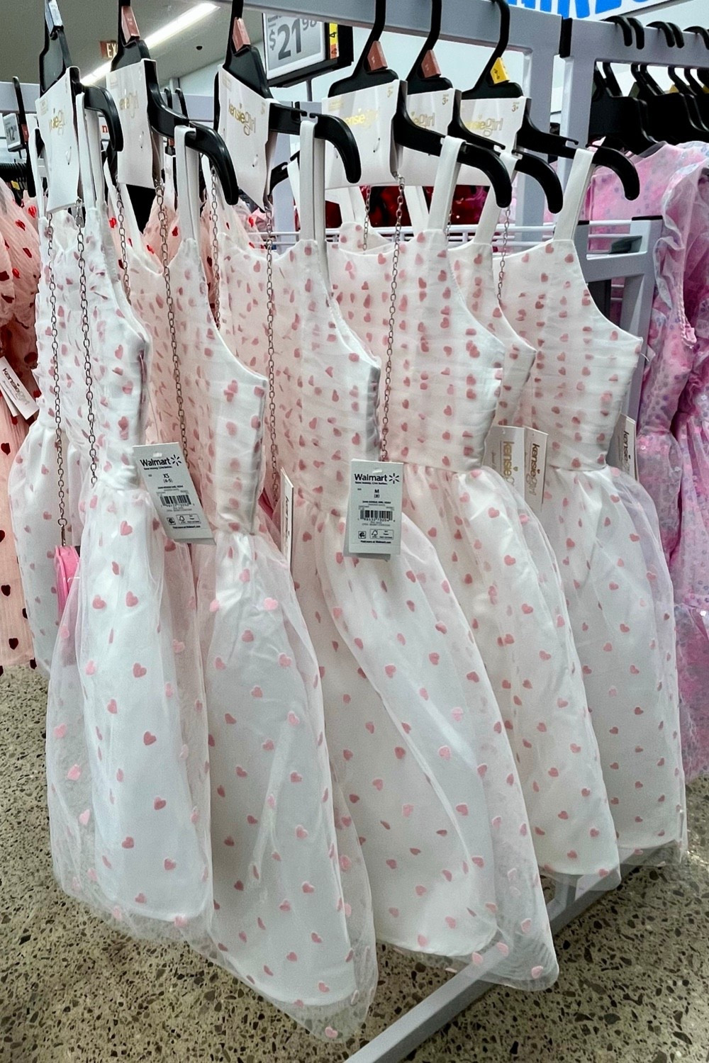 Affordable girls Valentine’s Day dress. $22 at Walmart. 

Girls party dresses, flower girl dresses, girls formal dresses with matching accessory. 

#LTKKids #LTKWedding #LTKValentine