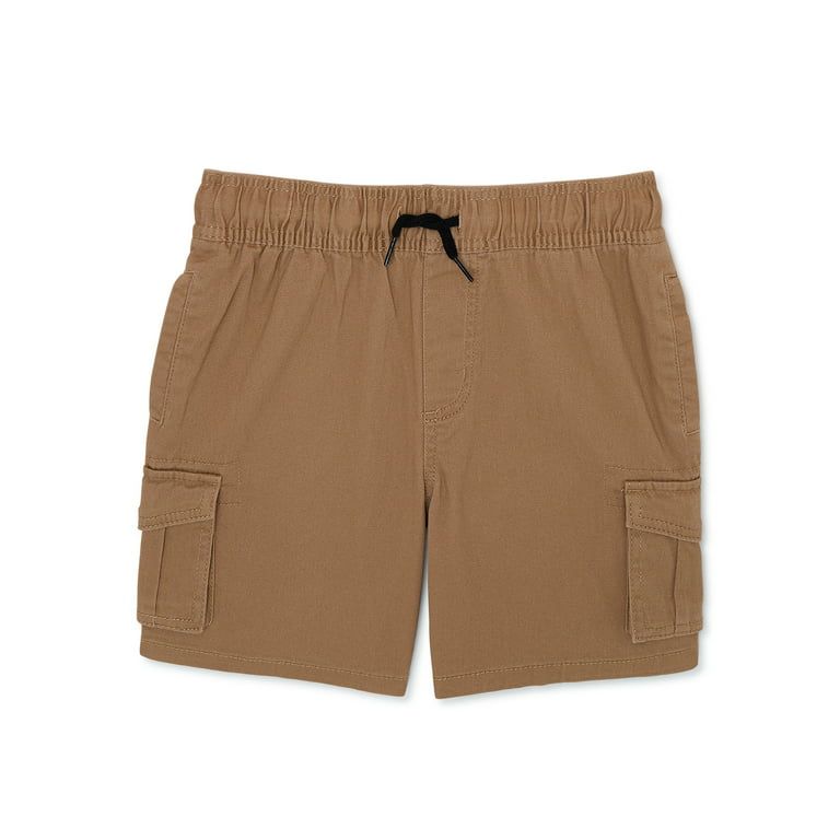 Wonder Nation Boys Cargo Jogger Shorts, Sizes 4-18 & Husky | Walmart (US)