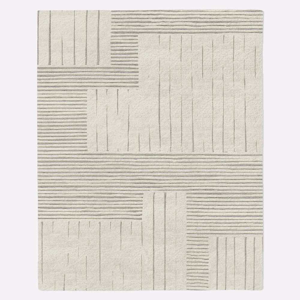 Painted Mixed Stripes Rug | West Elm (US)