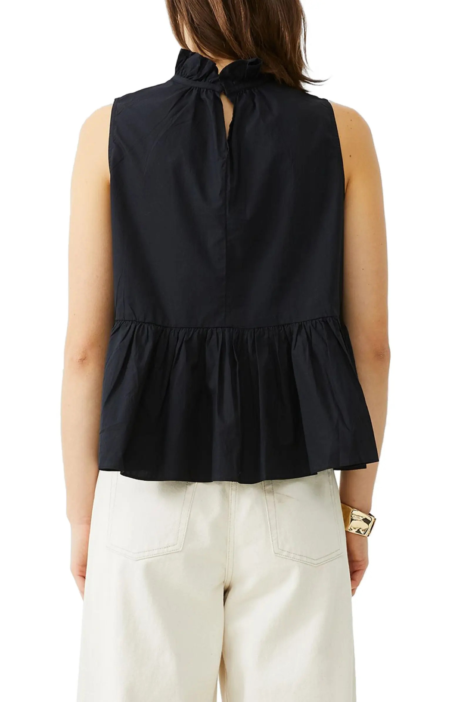 Rhodes Peplum Poplin Top | Nordstrom