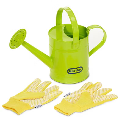 Little Tikes Growing Garden Lightweight & Durable Metal Watering Can & Gloves for Kids... | Target