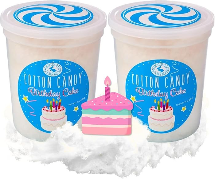 CHOCOLATE STORYBOOK Gourmet Flavored Cotton Candy – Unique Idea for Holidays, Birthdays, Gag Gi... | Amazon (US)