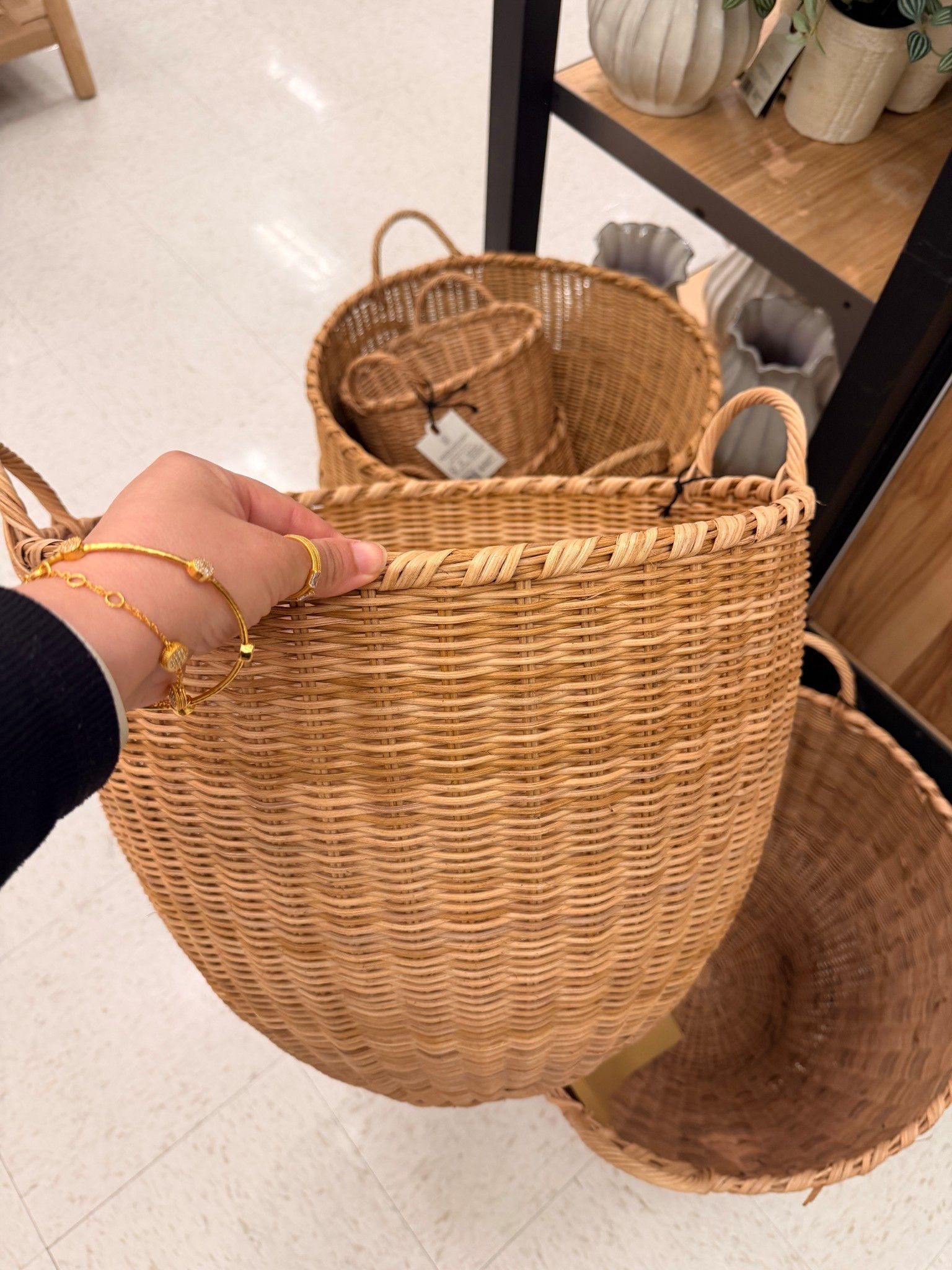 The prettiest Hearth & Hand basket from Target 🤍

This woven storage basket is perfect for adding functional + aesthetic storage to your home. The neutral tone and texture make it work with any space while still feeling cozy and elevated.

Perfect for:
• blanket storage basket
• toy storage
• living room organization
• entryway storage
• laundry basket
• neutral home decor

Such a good find for organizing while keeping your space beautiful.

#LTKHome #LTKSeasonal