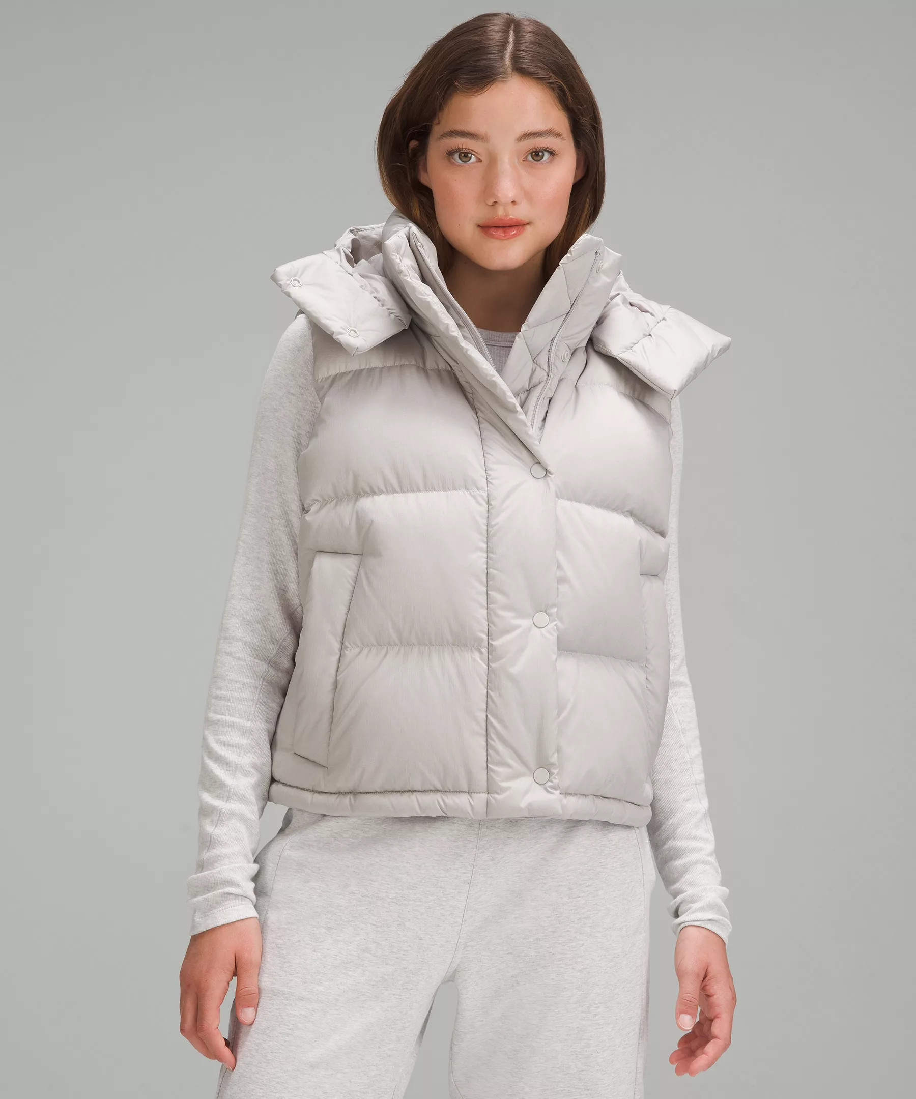 Wunder Puff Cropped Vest | Women's Coats & Jackets | lululemon | Lululemon (US)