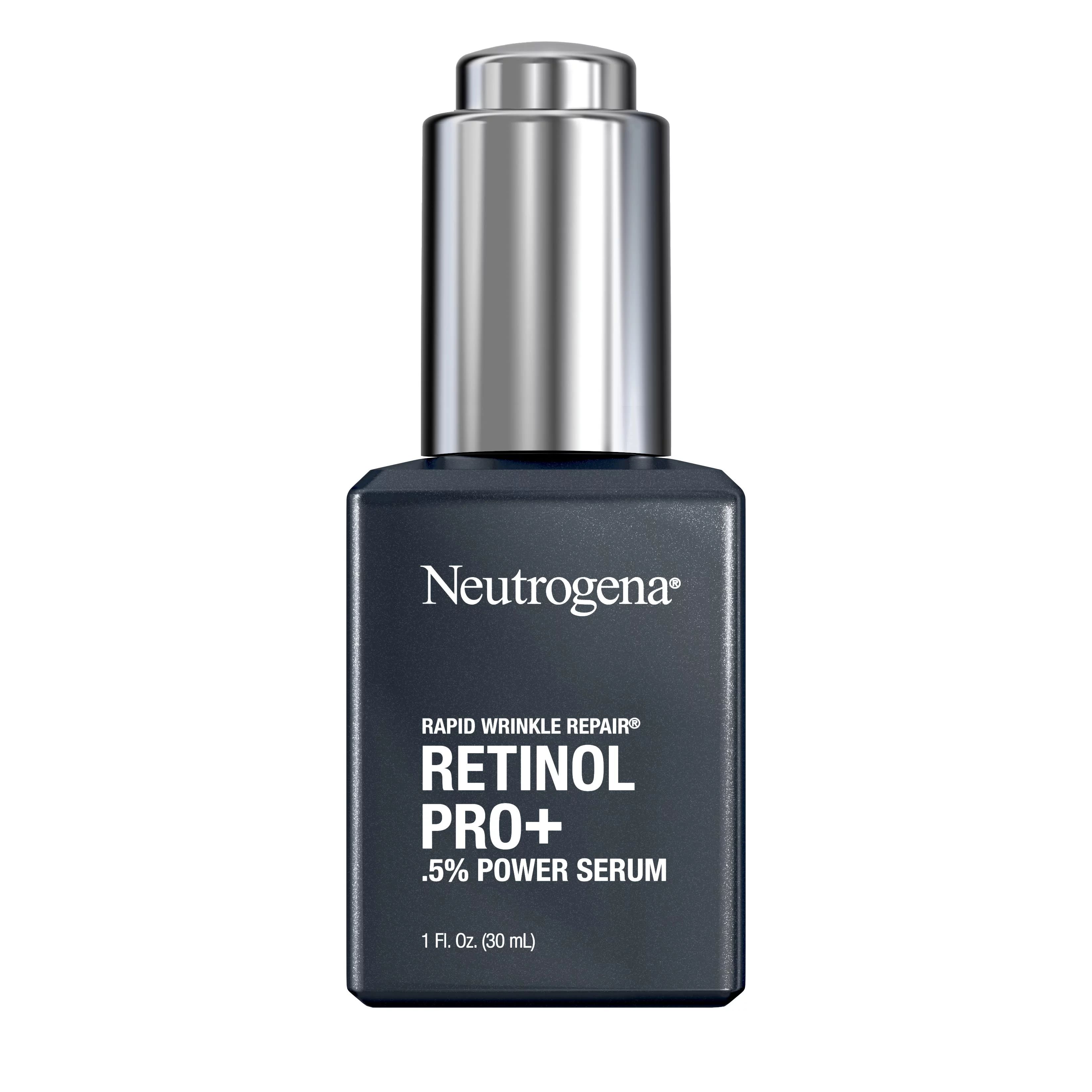 Neutrogena Rapid Wrinkle Repair Retinol Pro+.5% Power Serum, 1 fl. oz - Walmart.com | Walmart (US)