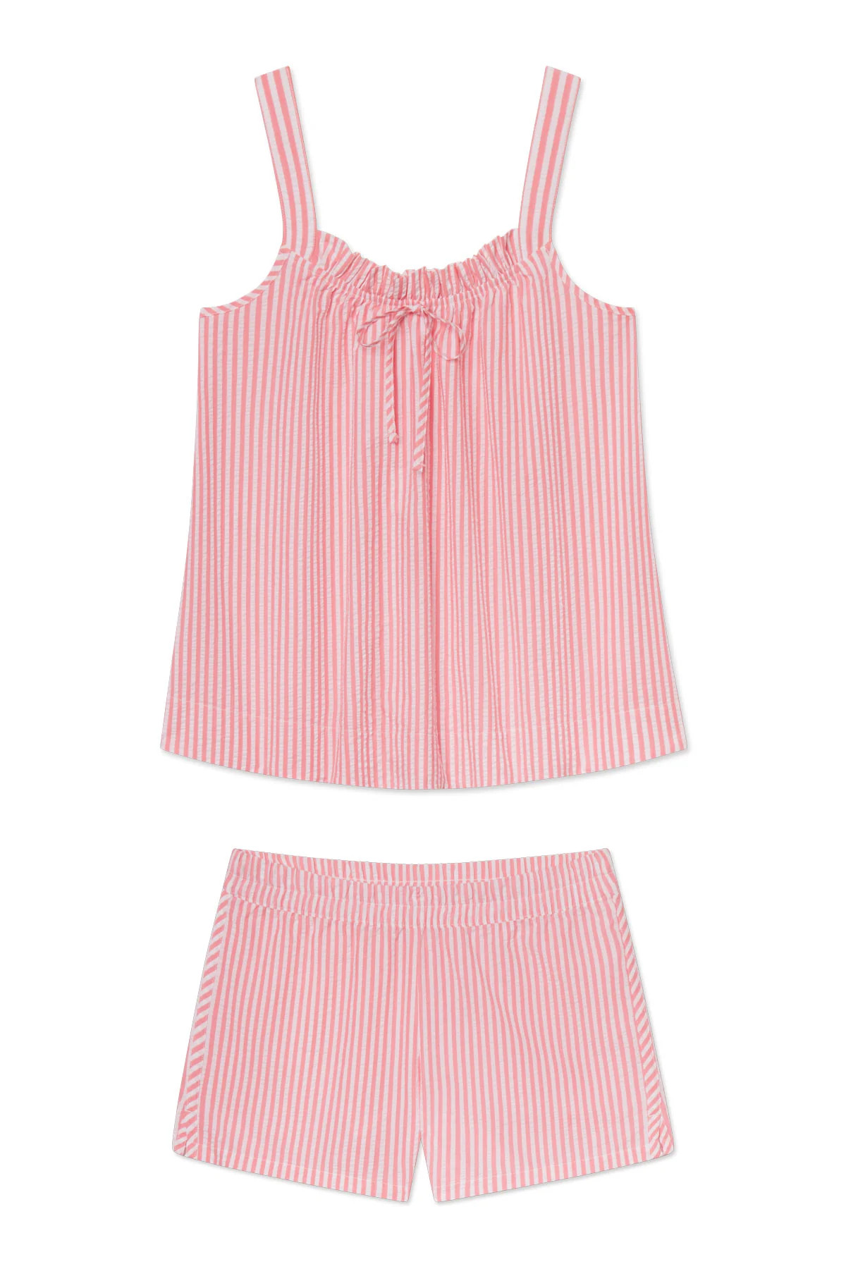 Alice Shorts Set in Gelato Seersucker | Lake Pajamas