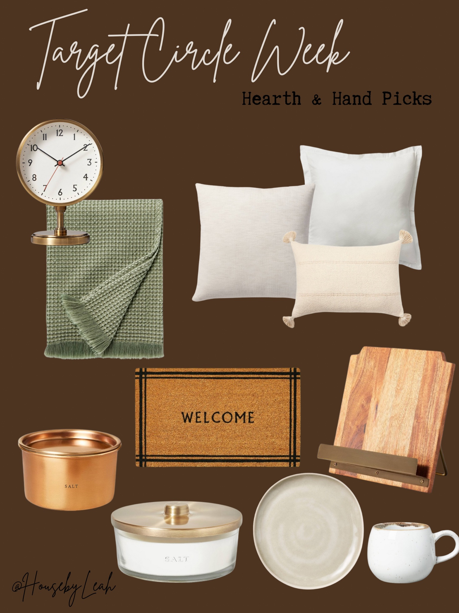 Target Circle week is here! Sales up to 30% off! A few of my fav Hearth & Hand finds 🤎

#LTKHome #LTKSaleAlert #LTKFindsUnder50
