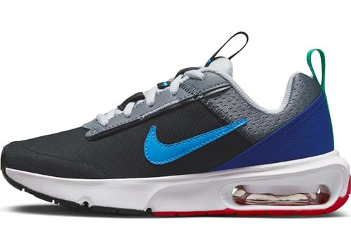 Nike Boy's Sports Low Top Shoes, Black Photo Blue Cool Grey, 4 Big Kid | Amazon (US)