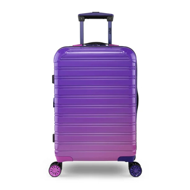 IFLY Hardside Fibertech Carry-On Luggage, 20", Midnight Berry | Walmart (US)