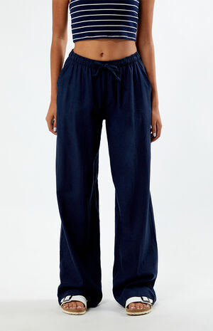 LA Hearts Easy Pull-On Linen Pants | PacSun