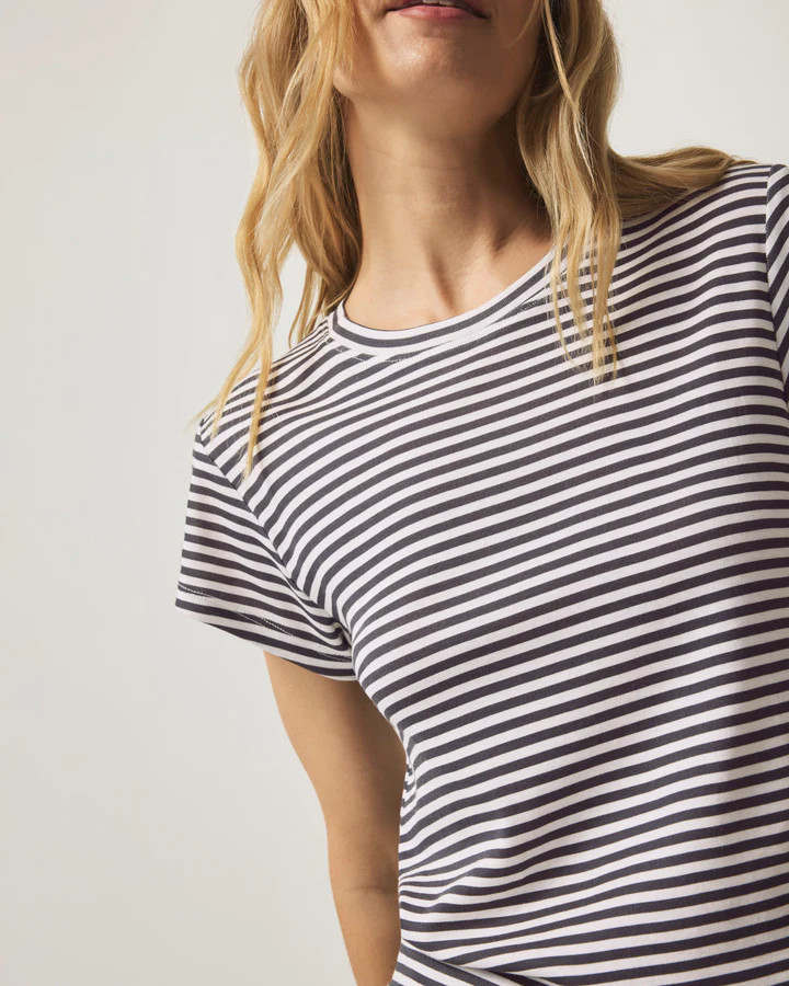 Faye Crewneck Stripe Tee | Splendid