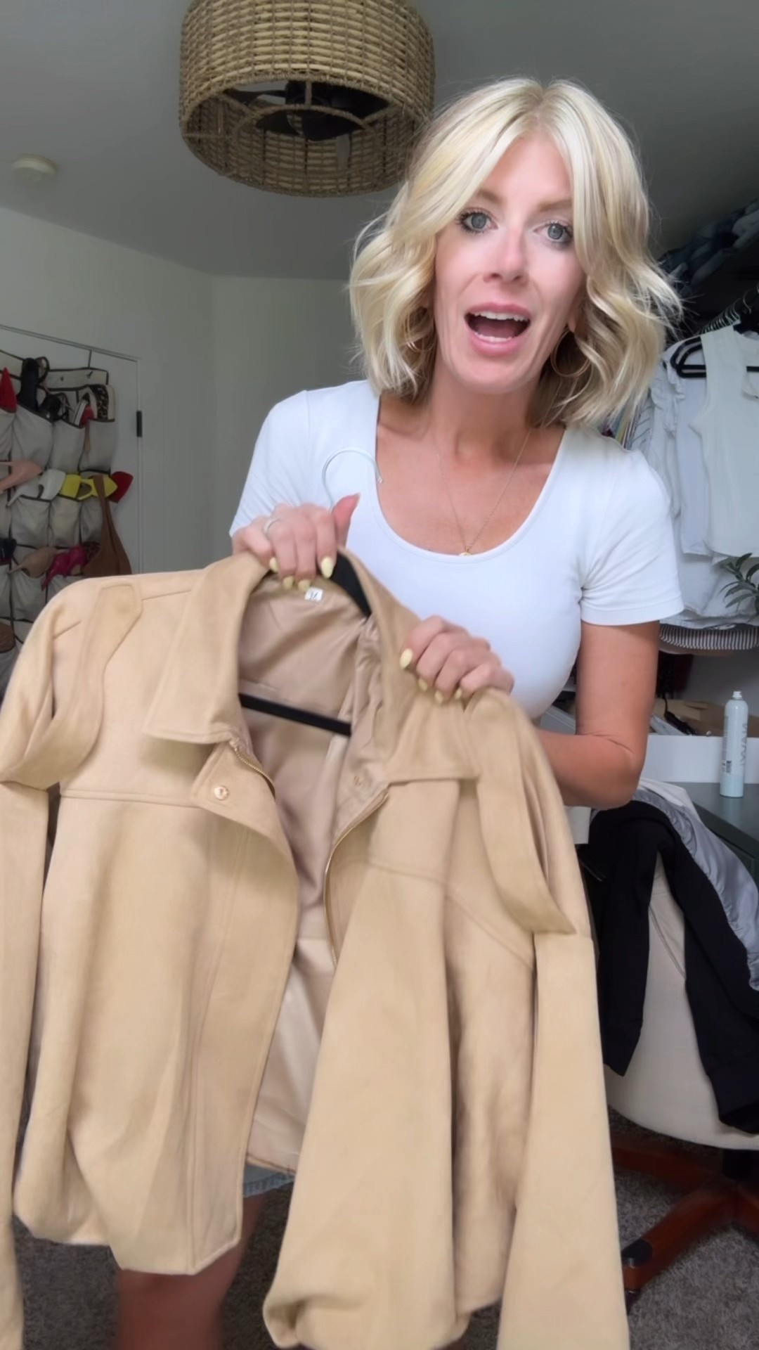 The IT fall jacket

Country concert outfit
The wear with everything jacket
Amazon suede jacket 

#LTKStyleTip #LTKOver40 #LTKFindsUnder50