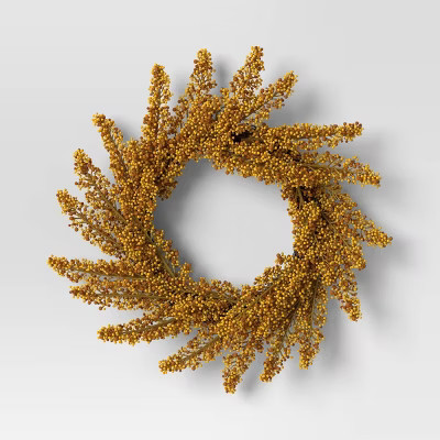 Goldenrod Fall Mini Wreath - Room Essentials™ | Target
