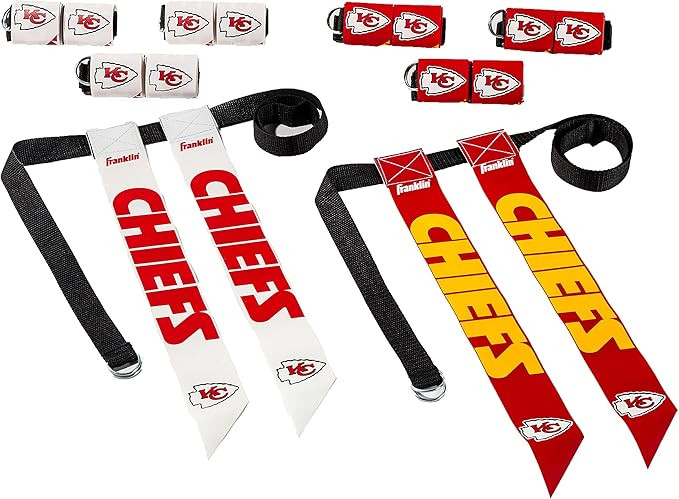 Franklin Sports NFL Team Flag Football Sets - Belts + Flags - Kids + Adults - Fits Up to 36" Wais... | Amazon (US)